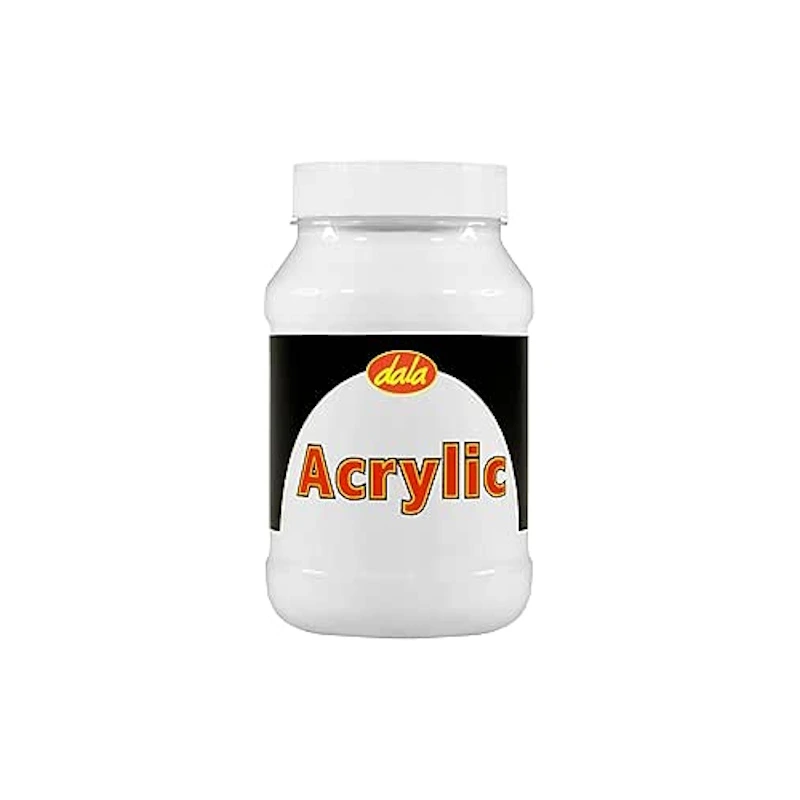 Dala Acrylic Paint (titanium white #101) (1lt)