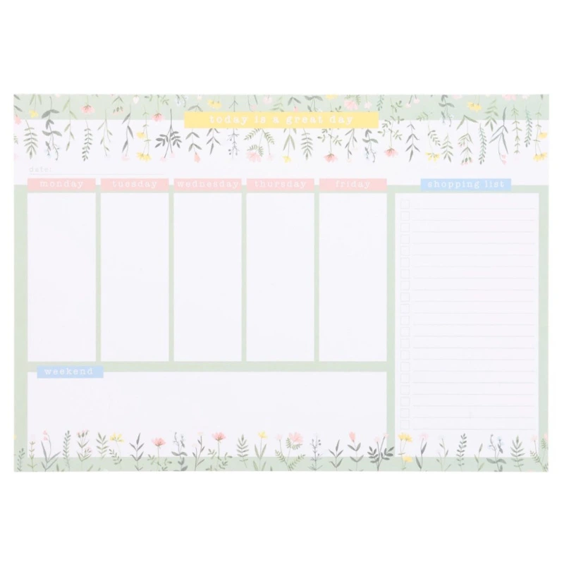 Today is a Great Day Weekly Planner A4 (DKP021)