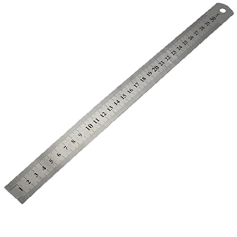 Trefoil Stainless Steel Ruler 30cm