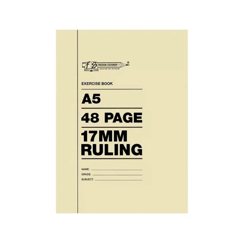 College Exercise Book 17mm A5 (48 page)