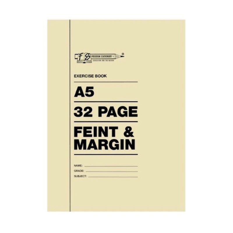 College Exercise Book FM A5 (32 page)