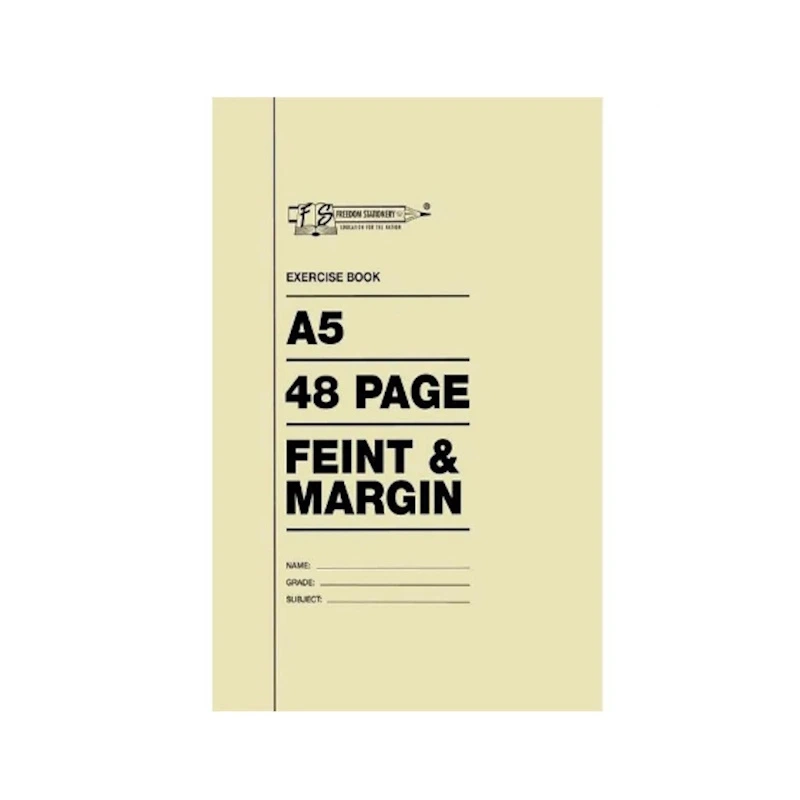 College Exercise Book FM A5 (48 page)