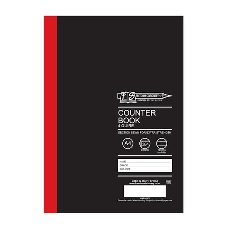 Counter Book 4 Quire FM A4 (384 page)
