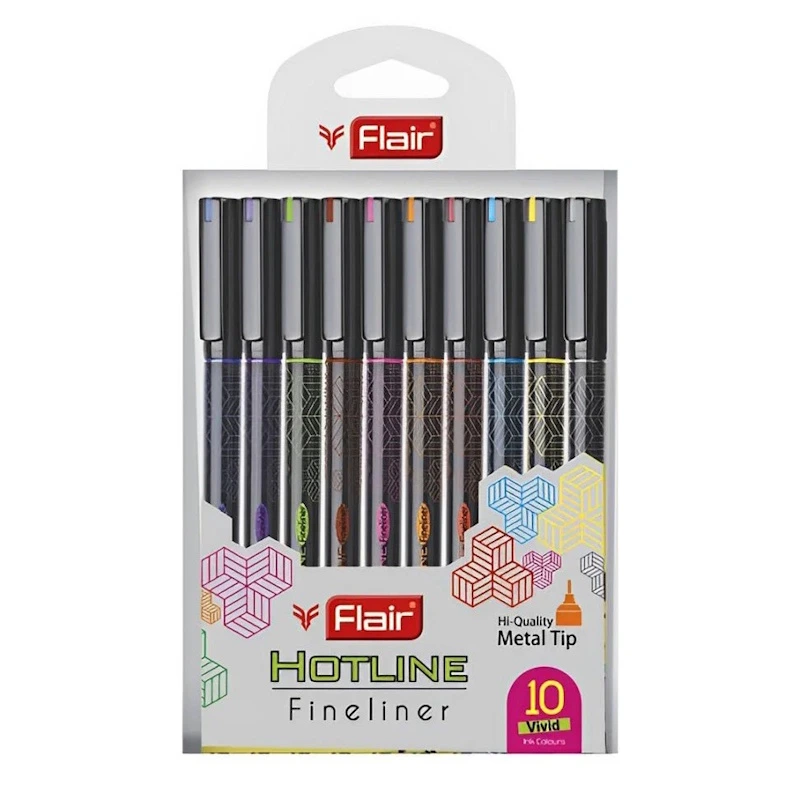 Flair Creative Hotline Fineliner (10)
