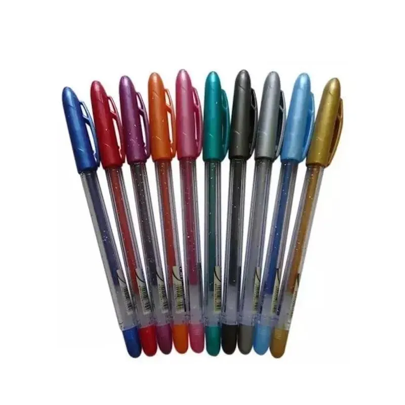Flair Glitter Gel Pen Set (10)