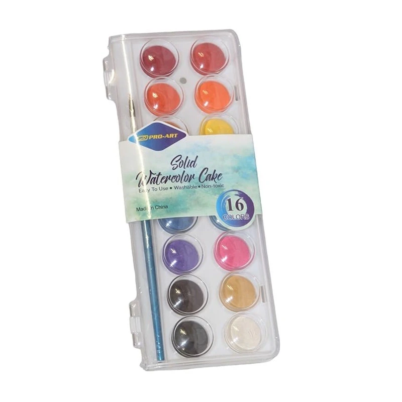 Pro-Art Watercolour Pan Set (16 colours)