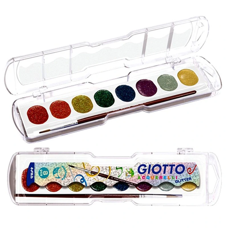 Giotto Acquerelli Glitter Watercolour Paint (8)