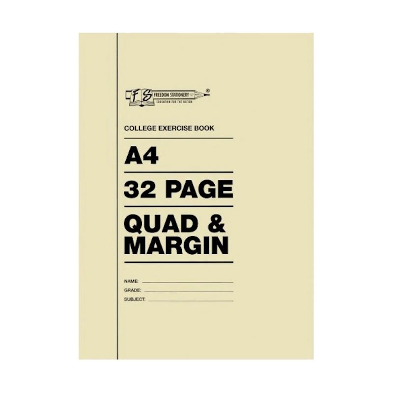 College Exercise Book QM A4 (32 page)