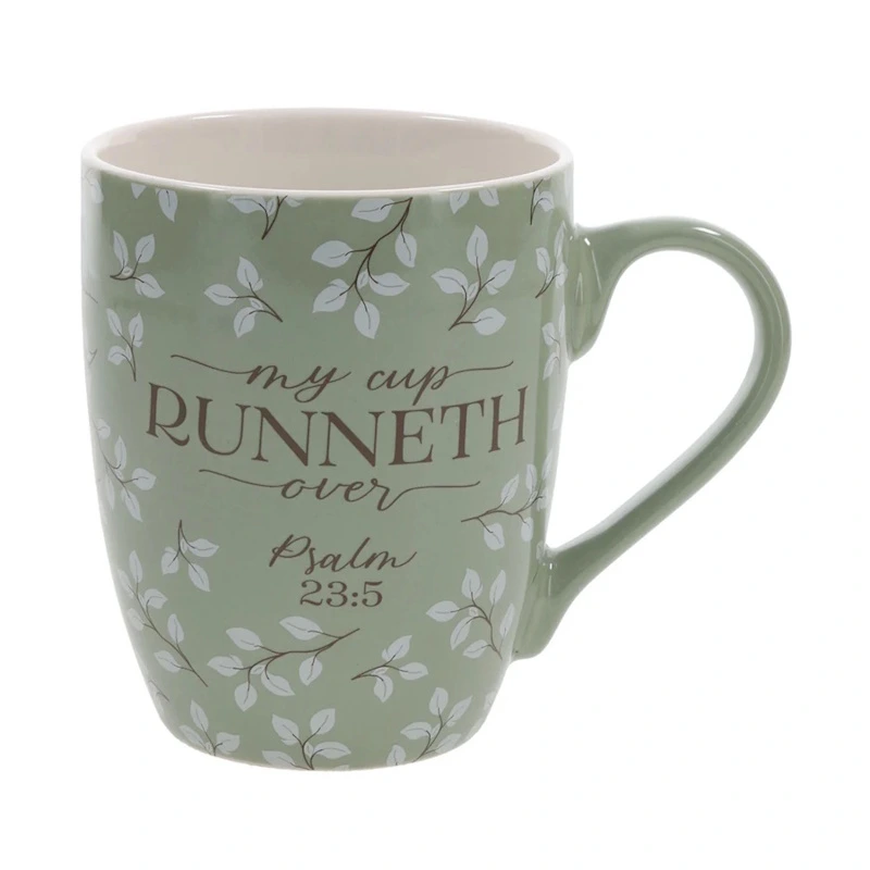 My Cup Runneth Over Ceramic Mug (MUG1304)