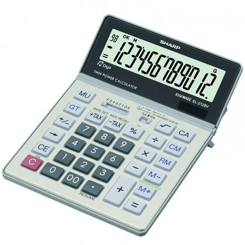 Sharp EL-2128V Calculator