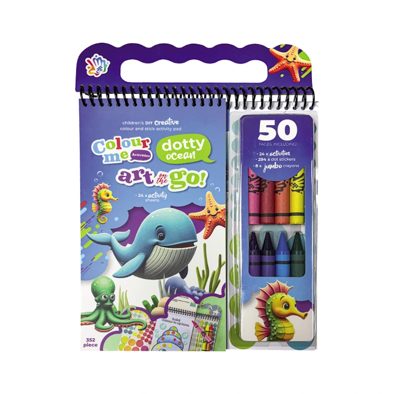 Colour Me Activities Art on the Go (dotty ocean)