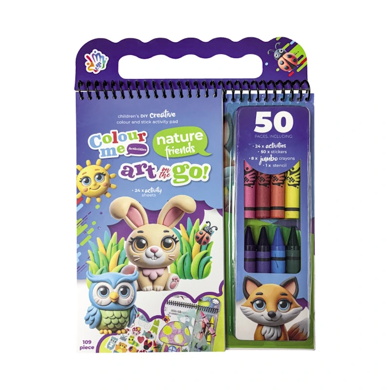 Colour Me Activities Art on the Go (nature friends)