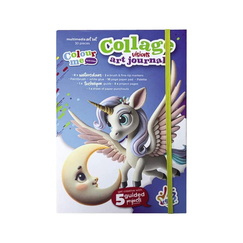 Colour Me Activities Collage Visions Art Journal