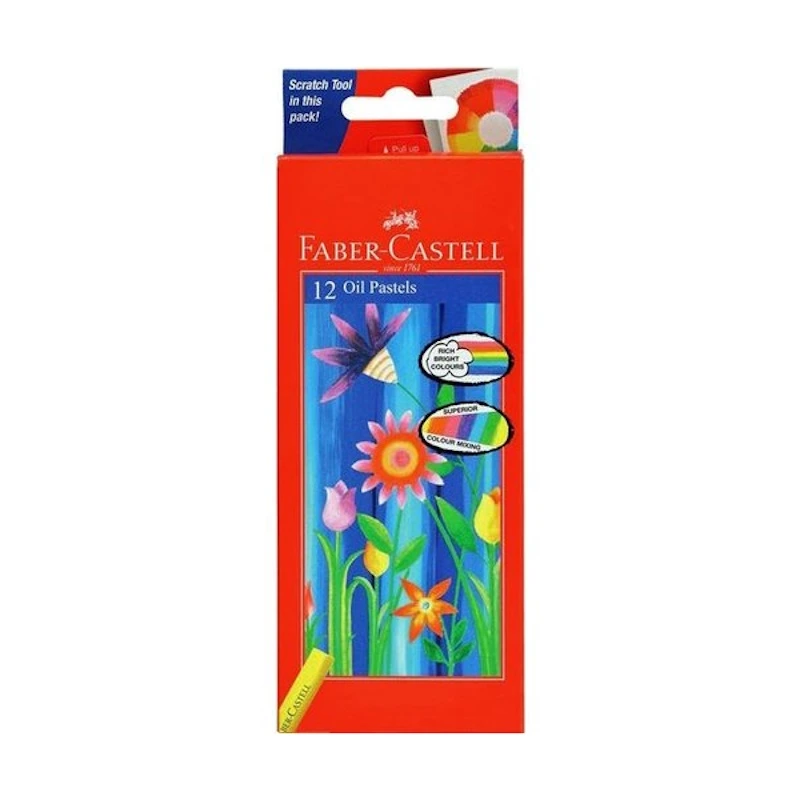 Faber-Castell Jumbo Oil Pastels (12)