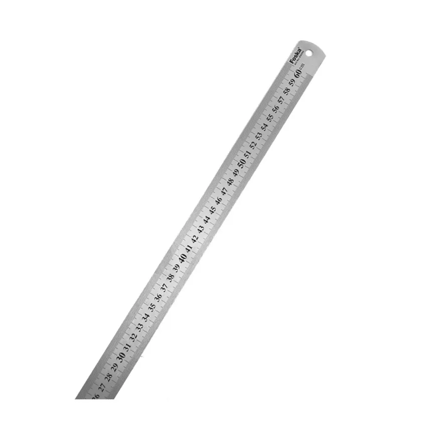 Foska Stainless Steel Ruler 60cm