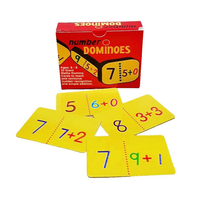Smile Education Giant Number Dominoes
