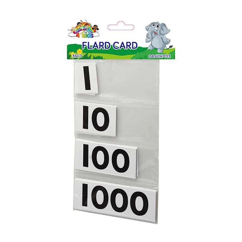 4Kids Numerical Flard Card Set