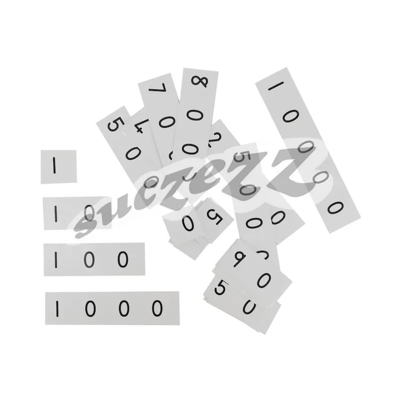 Math Flard Cards (Building Numbers)