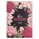 She is Blessed Adult Colouring Book (XCLR109)