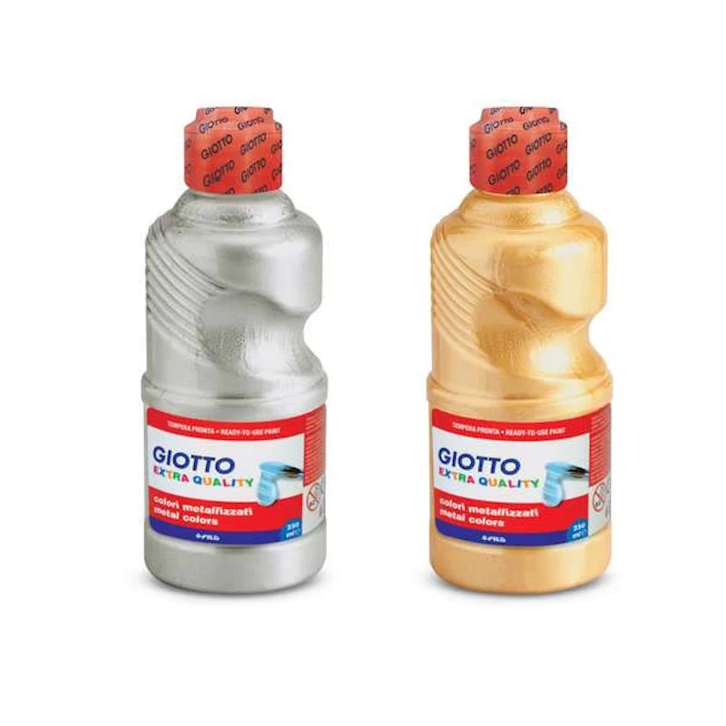 Giotto Tempera Paint Metal 250ml (gold)