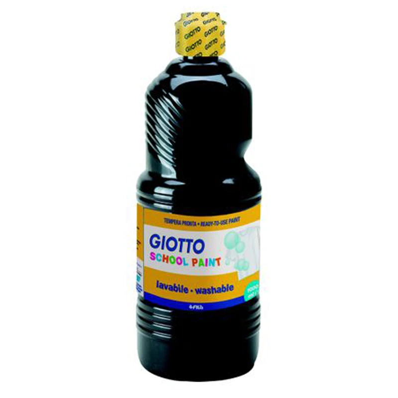 Giotto School Paint 1lt (black)