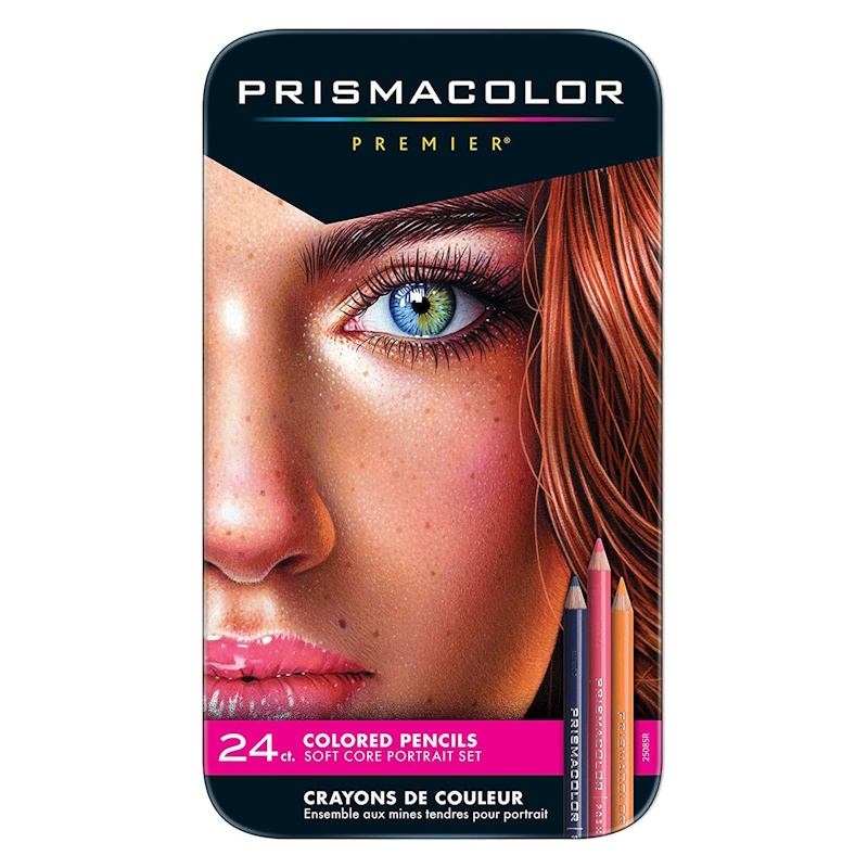 Prismacolor Premier Portrait Colour Pencils Tin (24)