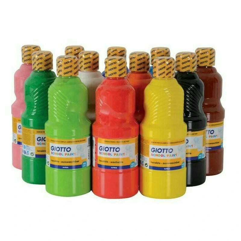 Giotto School Paint 500ml (black)
