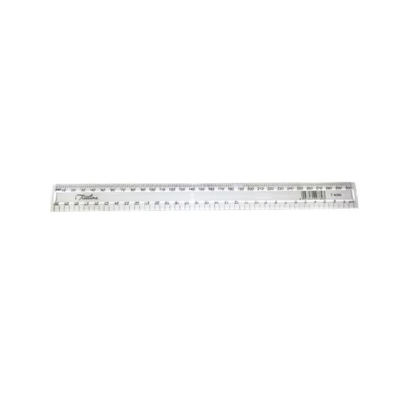 Treeline Clear Ruler 30cm