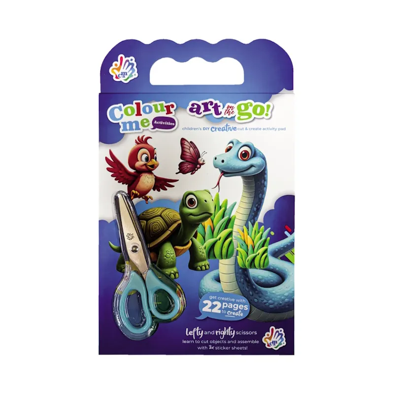 Colour Me Activities Art on the Go Cut and Create Activity Pad