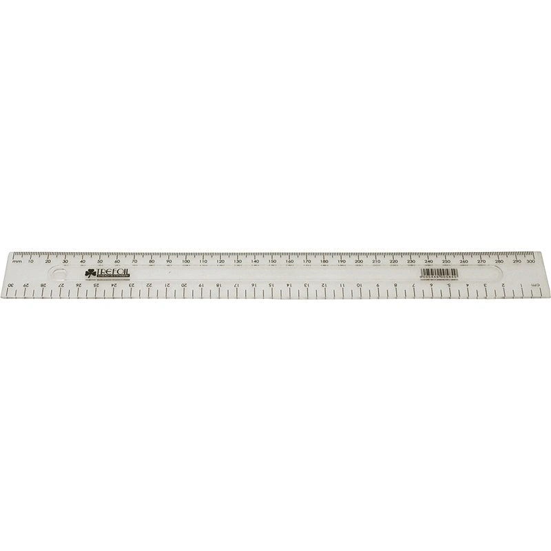 Trefoil Clear Ruler 30cm
