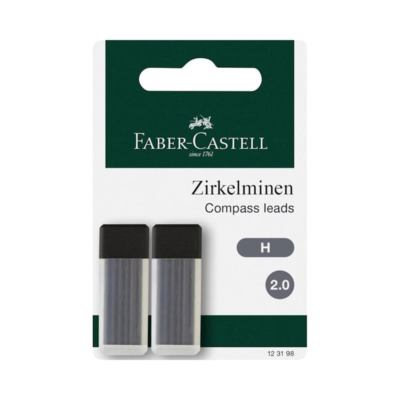 Faber-Castell Compass Lead H (2 x 6)