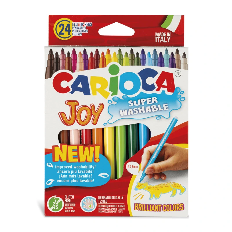 Carioca Joy Fibre Pens (24)