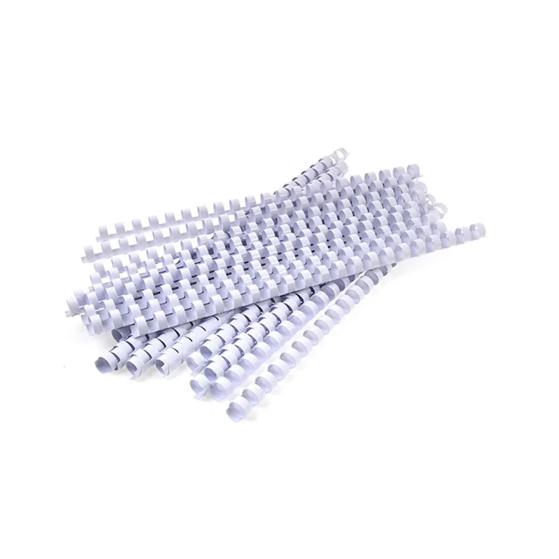 Foska Comb Binders (white) (8mm)