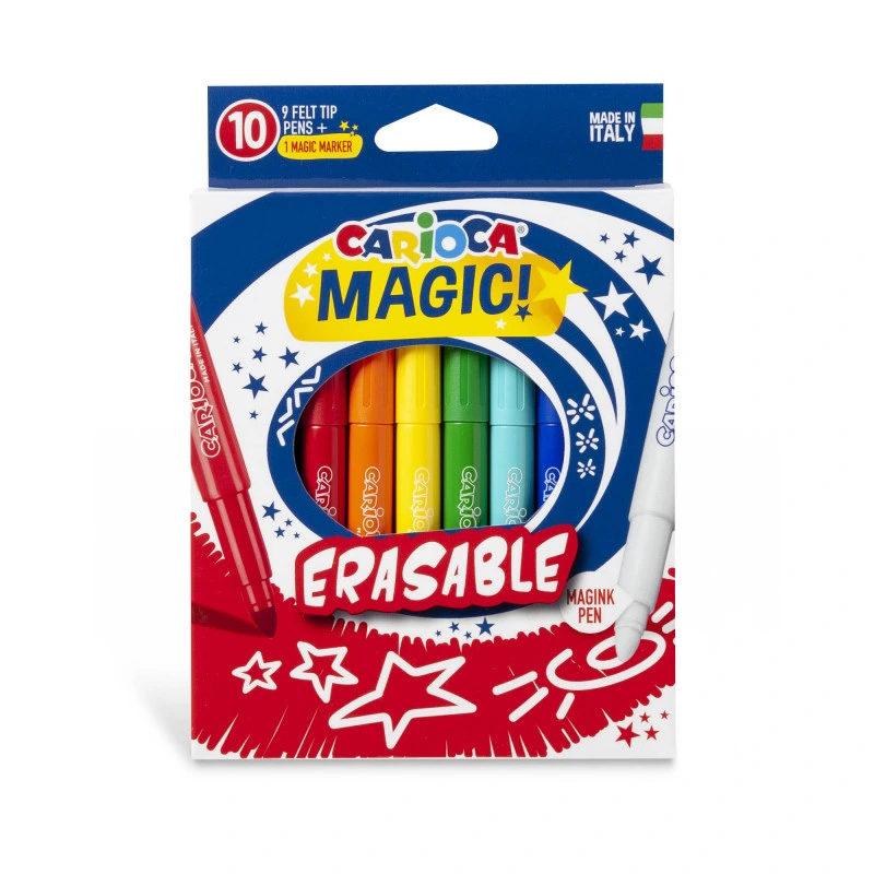 Carioca Magic Markers Fibre Pens (10)