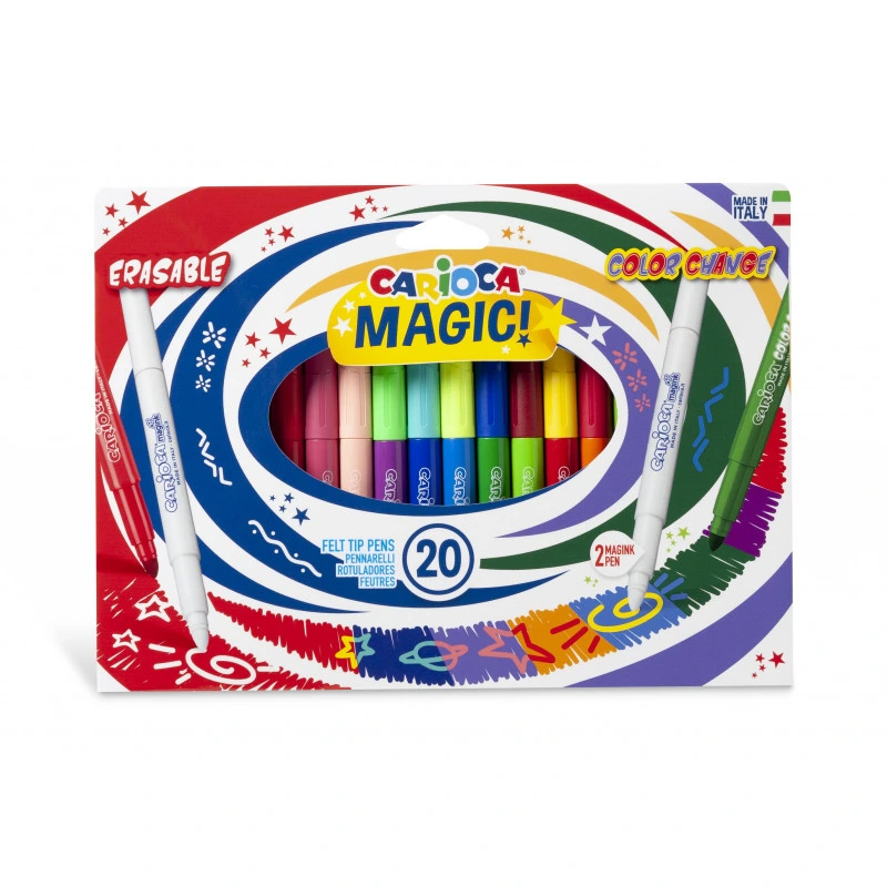 Carioca Magic Markers Fibre Pens (20)