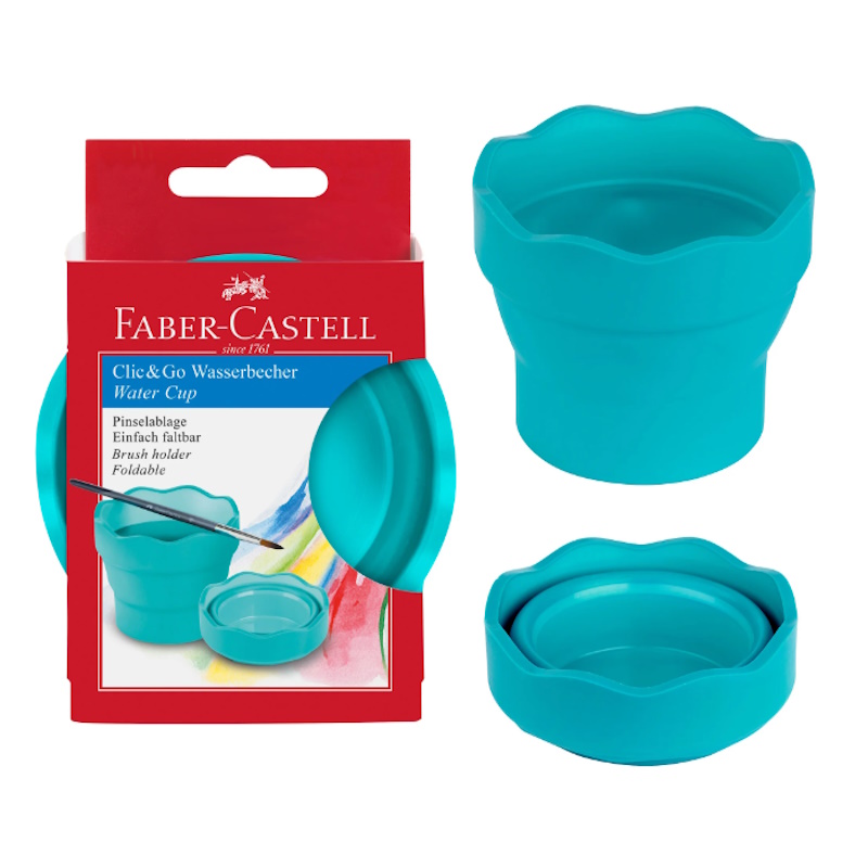 Faber-Castell Clic & Go Water Pot (turquoise)