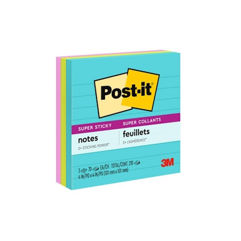 3M Post-it Notes Miami Collection 100 x 100mm