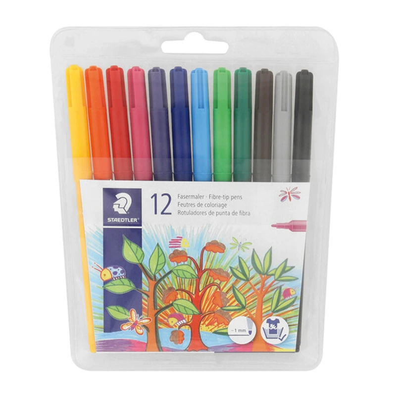 Staedtler Fibre Pens (12)