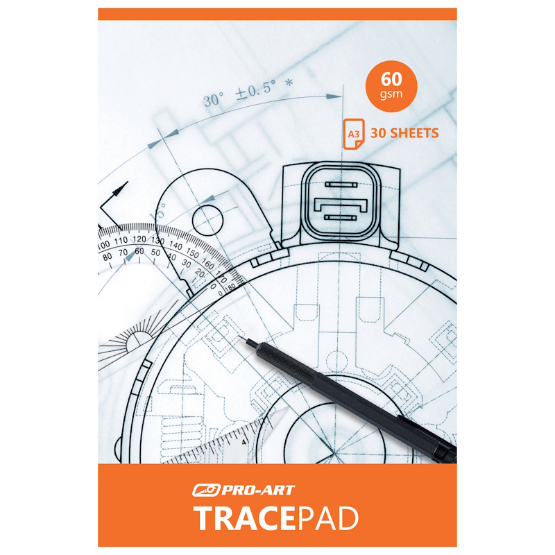 Pro-Art Trace Pad A3 60gsm (30 sheets)