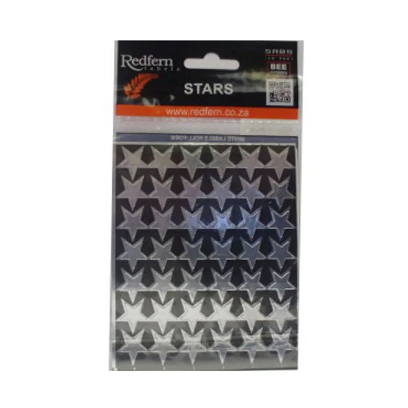 Redfern Reward Stickers Silver Stars
