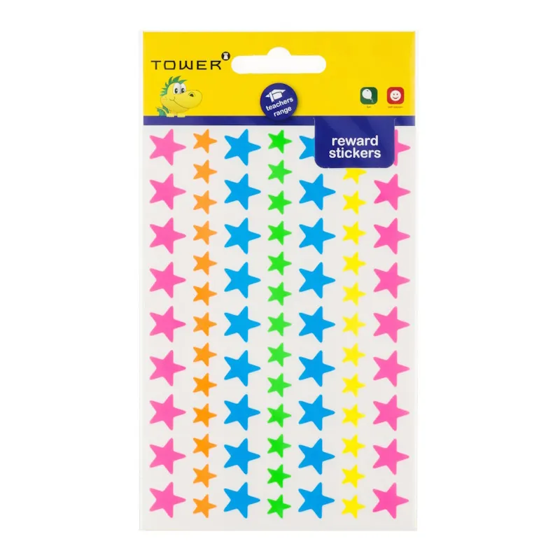 Tower Reward Stickers Colour Stars