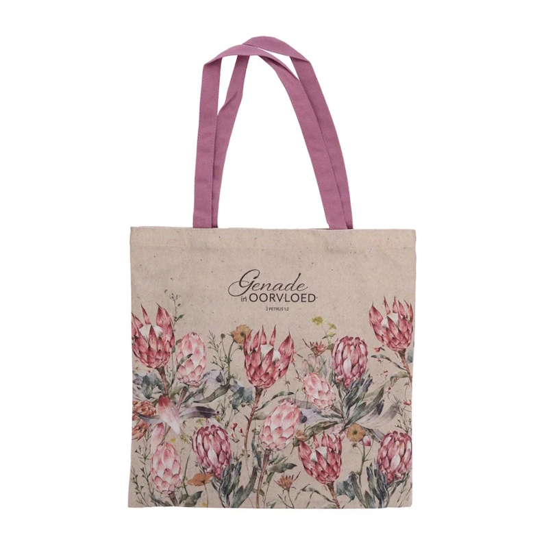 Genade in Oorvloed Canvas Tote Bag (TOT237)