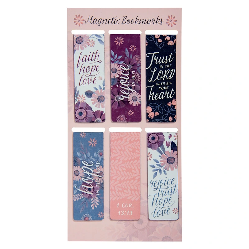 Hope in the Lord Magnetic Page Marker (6) (MGB088)