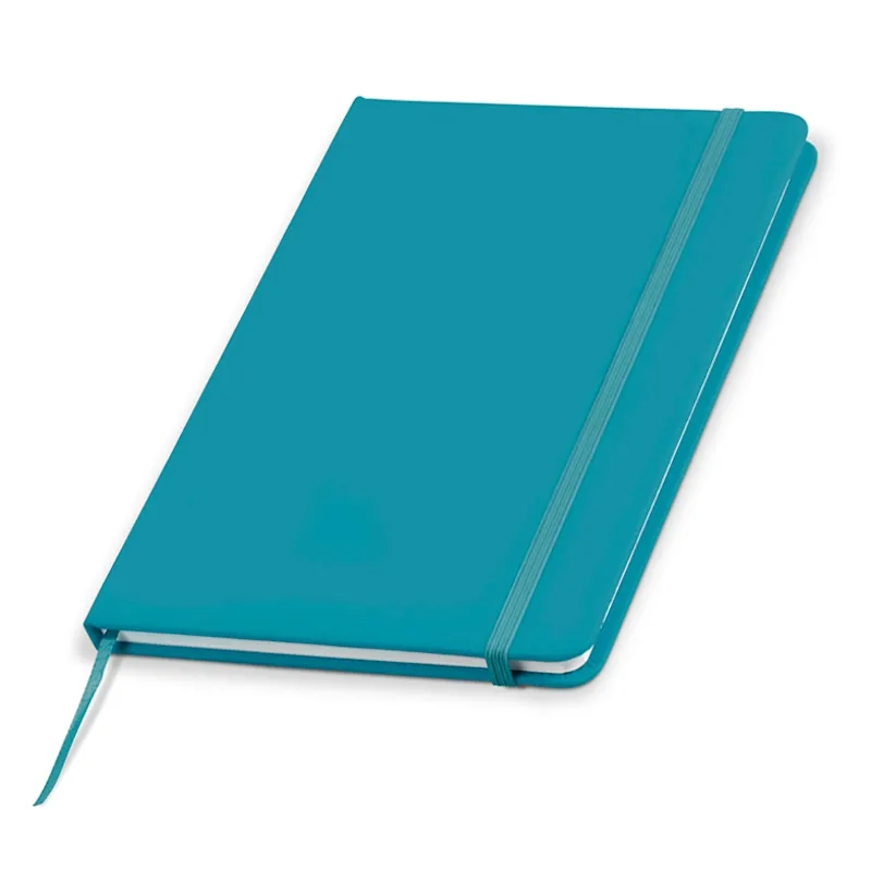 Donau Soft Touch Espresso Journal A5 (turquoise) (192 lined cream pages)