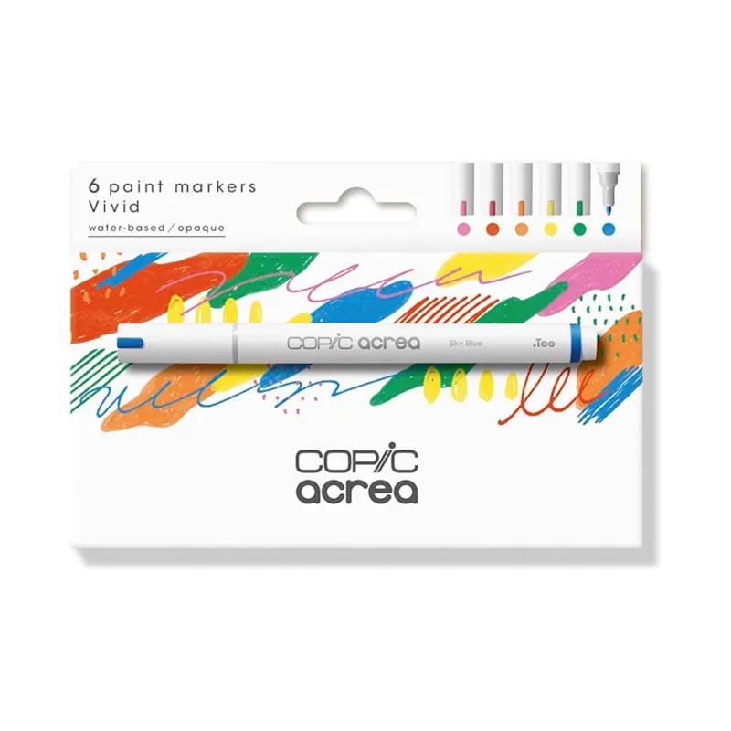Copic Acrea Vivid Set (6 colours)
