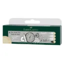 Faber-Castell India Ink Pitt Artist Pen Set (1 x black & 3 x white)