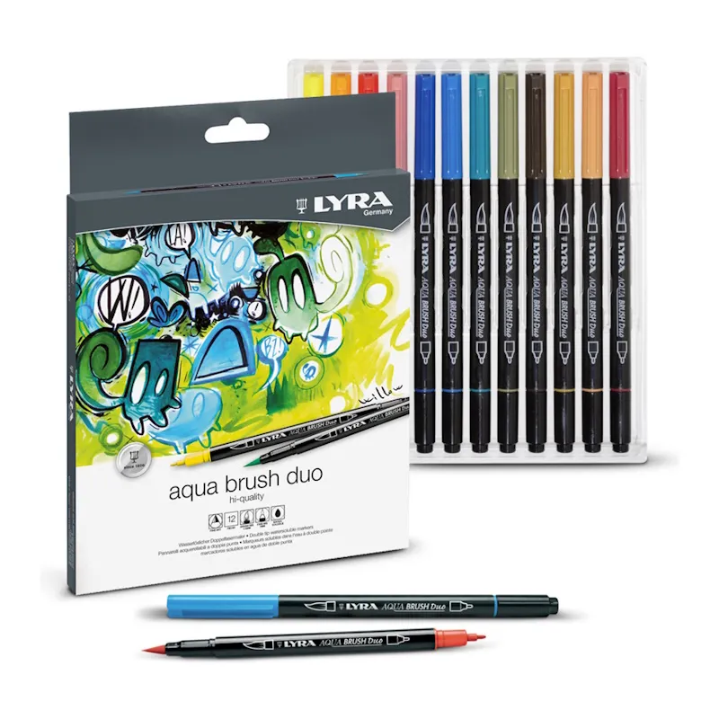 Lyra Aqua Brush Duo Pens (12)