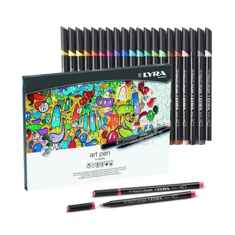 Lyra High Quality Art Pen Metal Box (20)