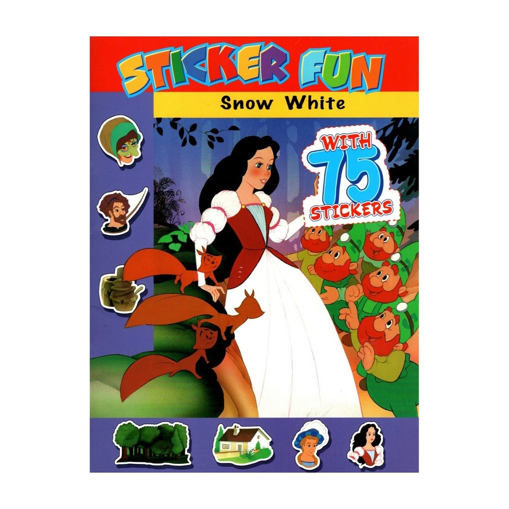 Sticker Fun Story Book Snow White (A476)