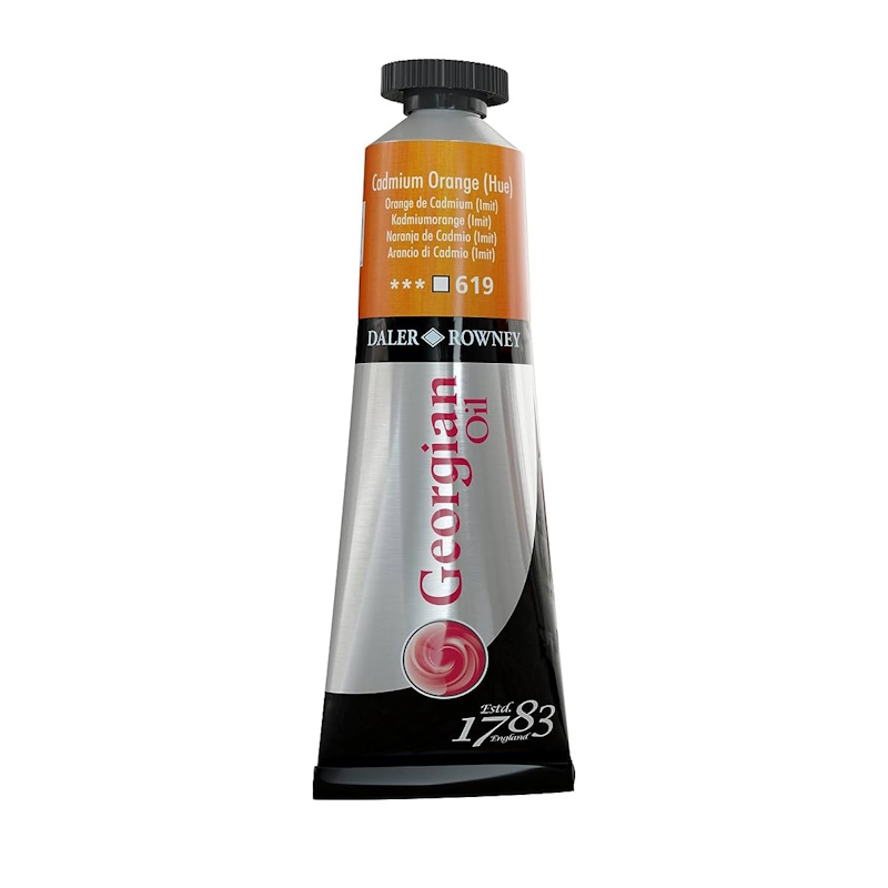 Daler Rowney Georgian Oil Paint 38ml (cadmium orange (hue))